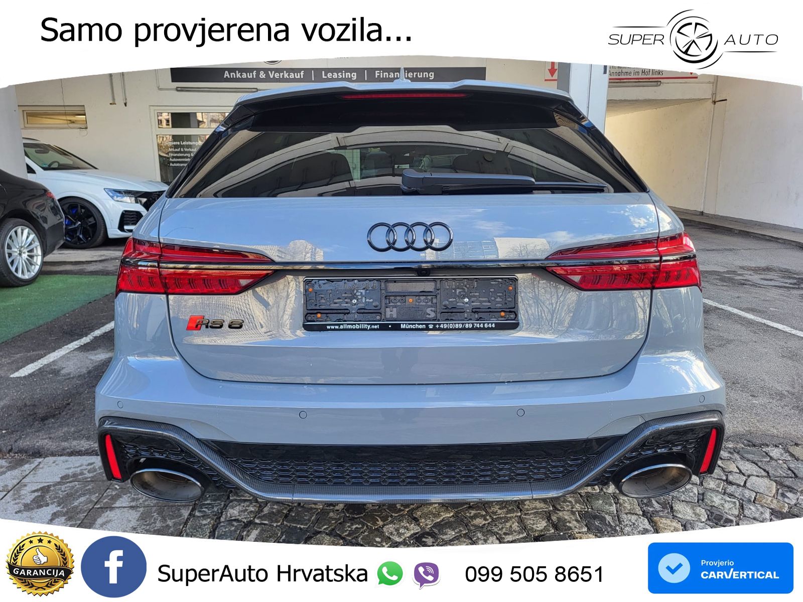 Audi RS6 Avant 4.0 TFSI V8 (600 KS) quattro Tiptronic LED+GR SJED+ACC