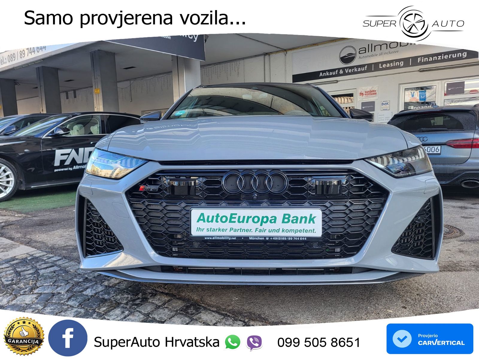 Audi RS6 Avant 4.0 TFSI V8 (600 KS) quattro Tiptronic LED+GR SJED+ACC