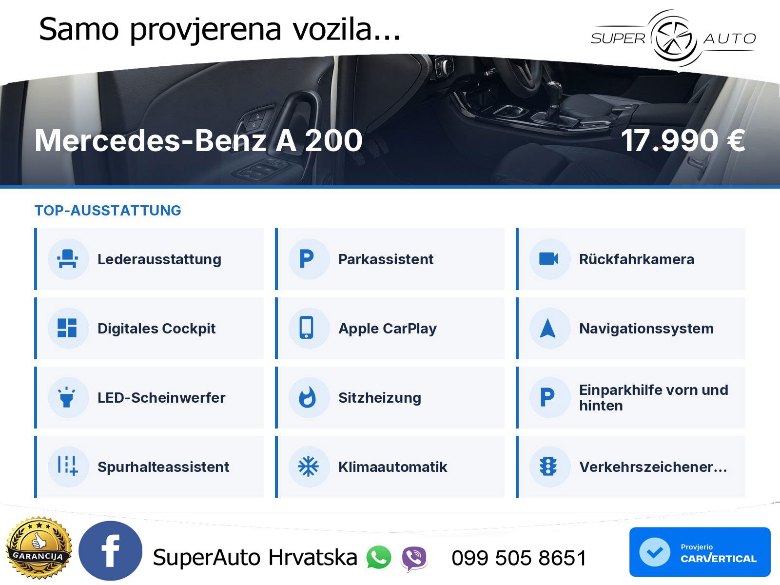 Mercedes-Benz A 200d 8G-DCT
