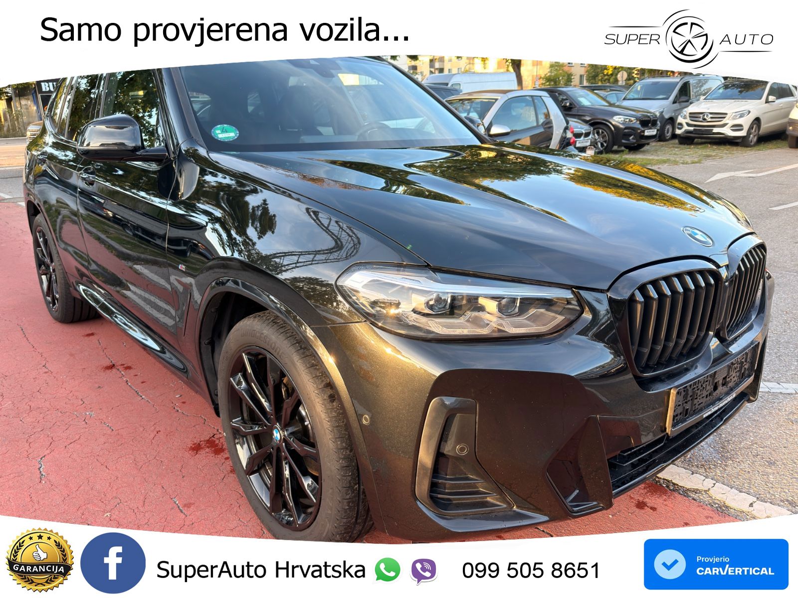 BMW X3 20d xDrive Steptronic M Sport LED+GR SJED+ACC