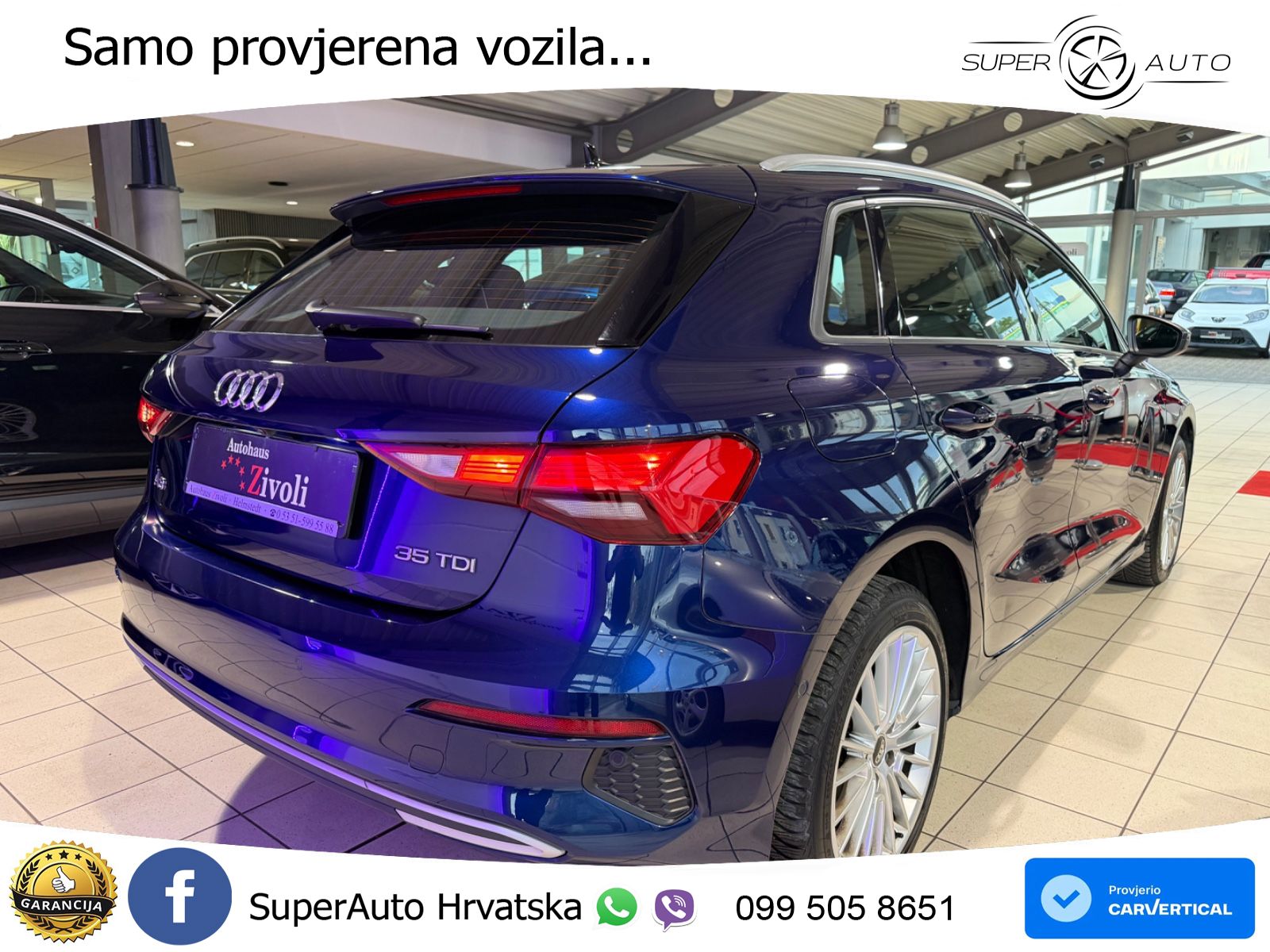 Audi A3 35 TDI (150 KS) S tronic