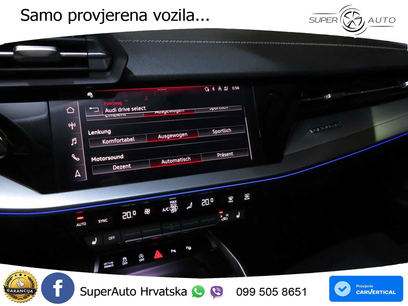 Audi S3 2.0 TFSI (310 KS) quattro S tronic MATRIX+GR SJED+KAM