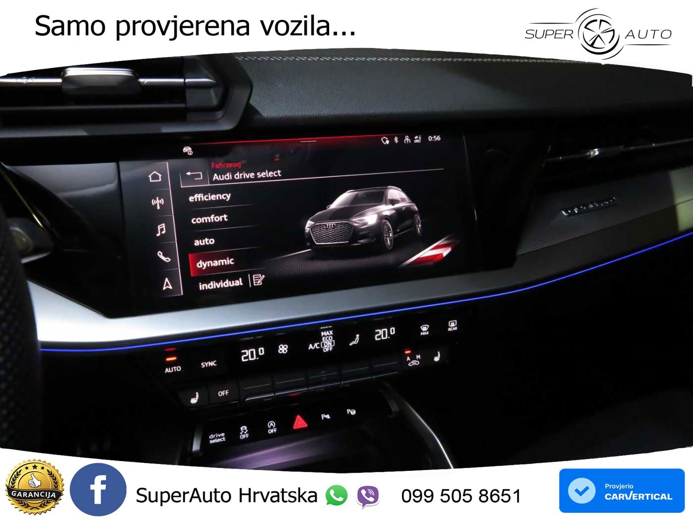 Audi S3 2.0 TFSI (310 KS) quattro S tronic MATRIX+GR SJED+KAM