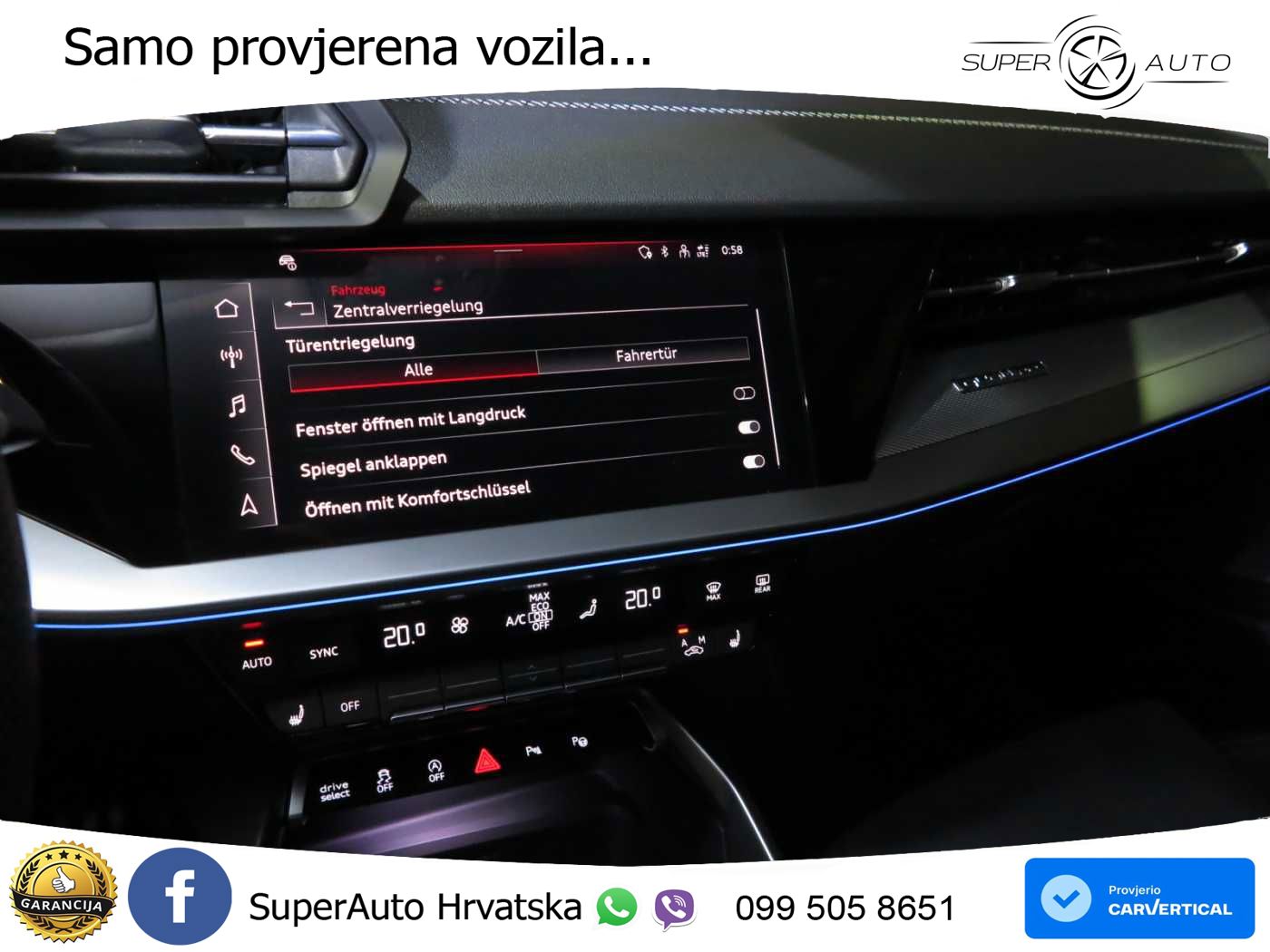 Audi S3 2.0 TFSI (310 KS) quattro S tronic MATRIX+GR SJED+KAM