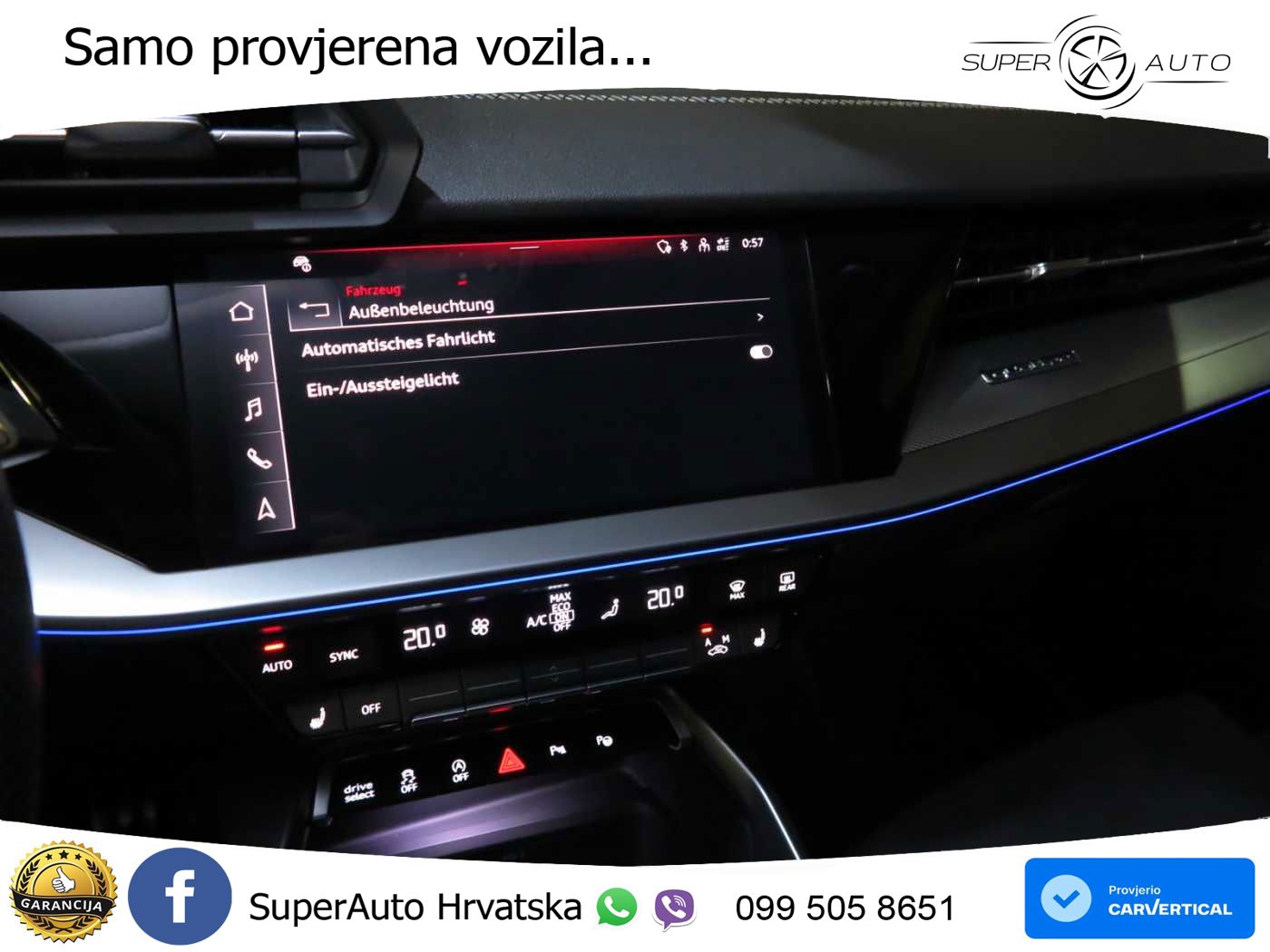 Audi S3 2.0 TFSI (310 KS) quattro S tronic MATRIX+GR SJED+KAM