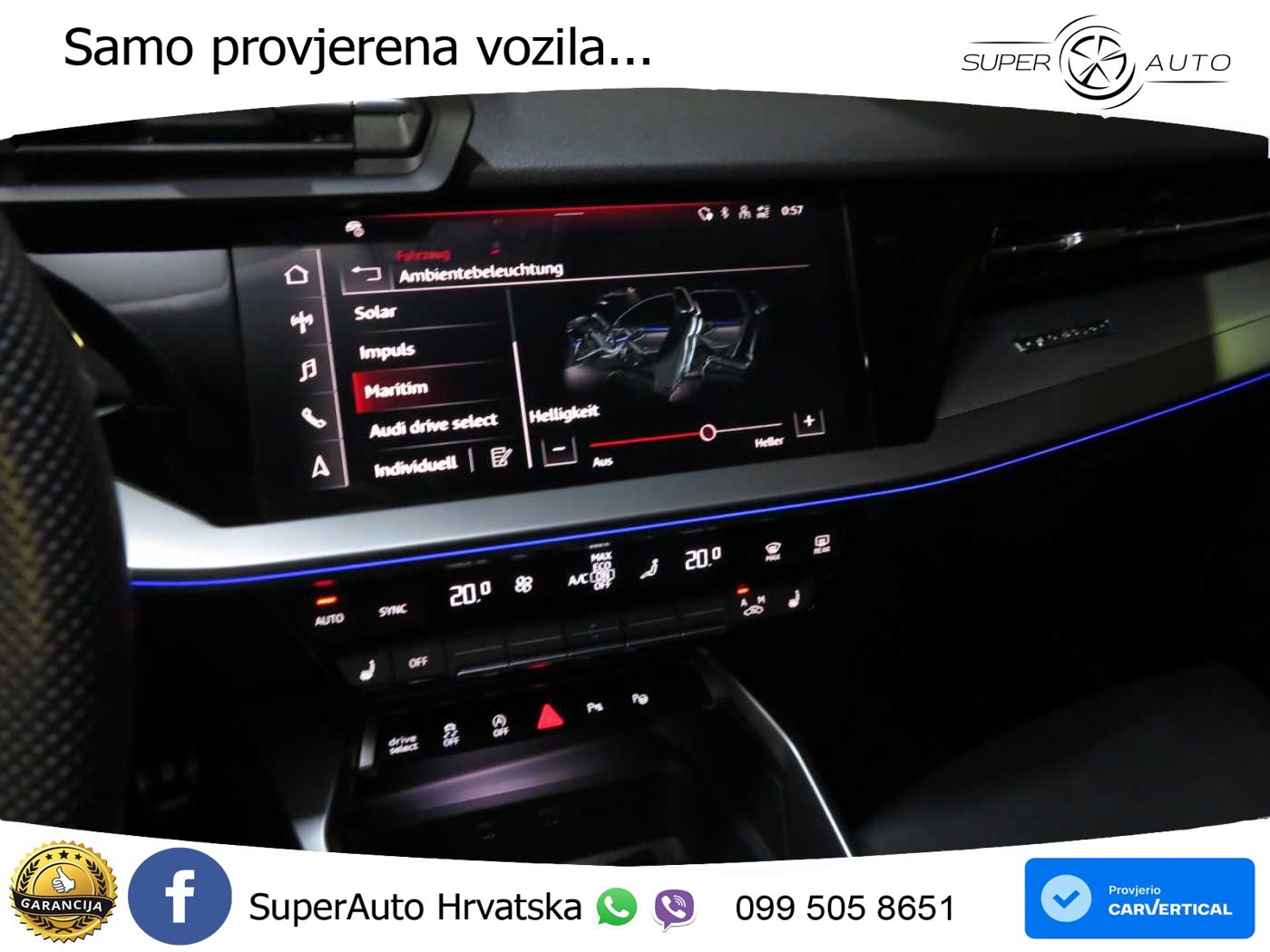 Audi S3 2.0 TFSI (310 KS) quattro S tronic MATRIX+GR SJED+KAM