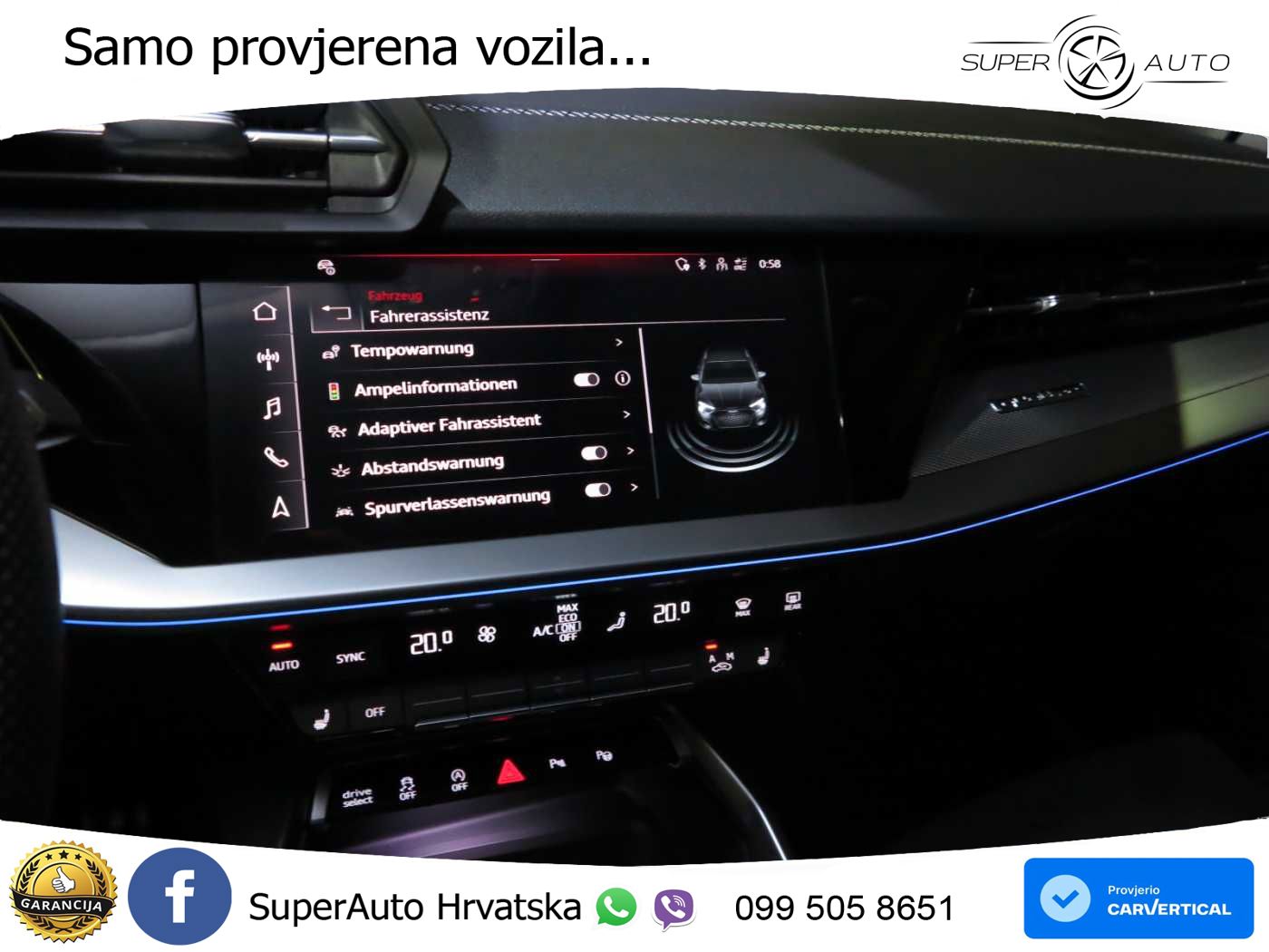 Audi S3 2.0 TFSI (310 KS) quattro S tronic MATRIX+GR SJED+KAM