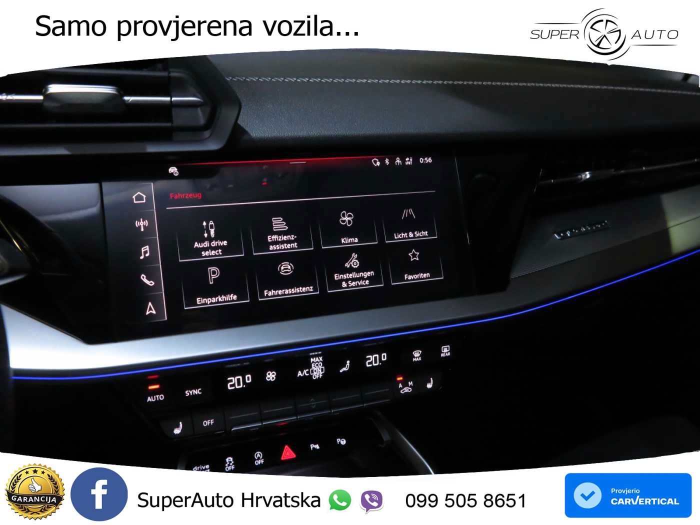 Audi S3 2.0 TFSI (310 KS) quattro S tronic MATRIX+GR SJED+KAM