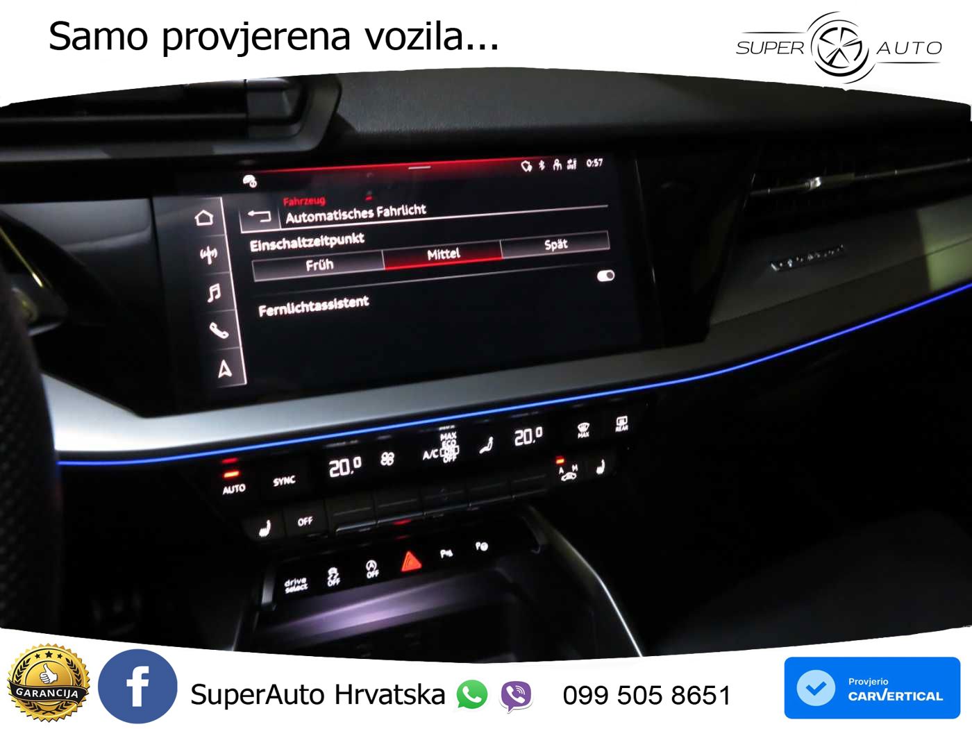 Audi S3 2.0 TFSI (310 KS) quattro S tronic MATRIX+GR SJED+KAM