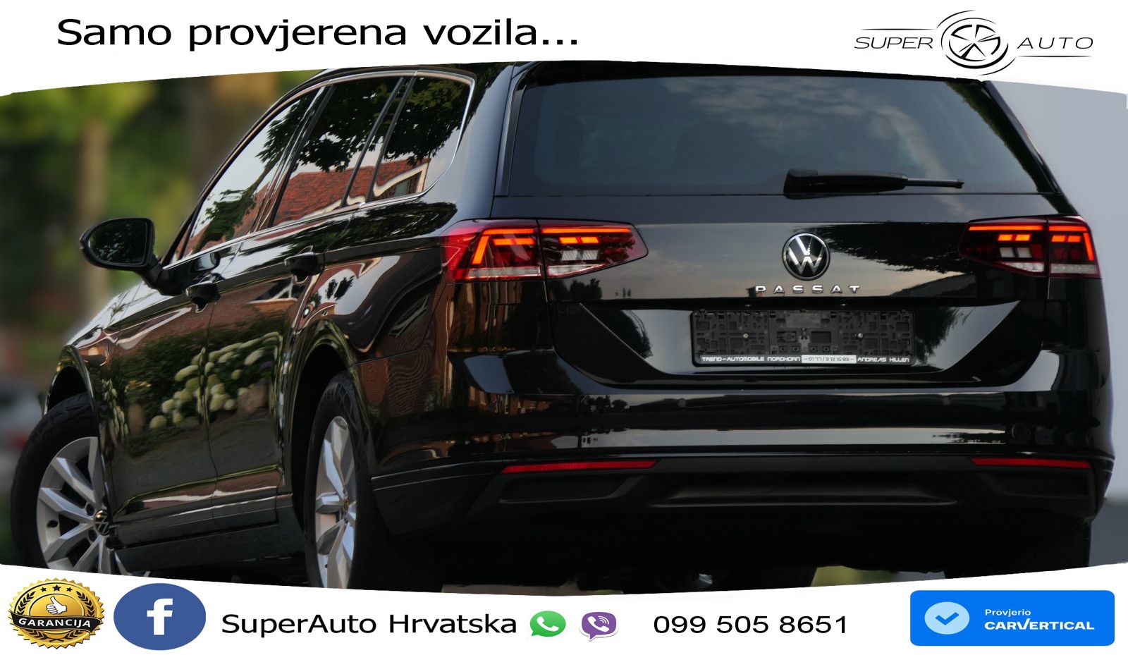 Volkswagen Passat Variant 2.0 TDI (150 KS) DSG Business LED+GR SJED+ACC