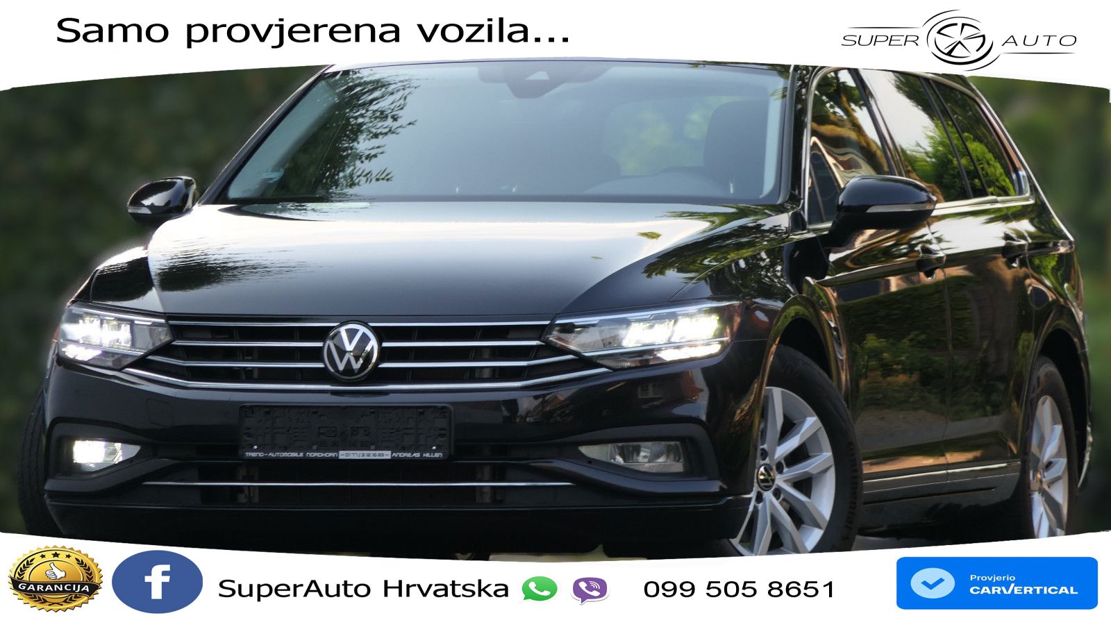 Volkswagen Passat Variant 2.0 TDI (150 KS) DSG Business LED+GR SJED+ACC