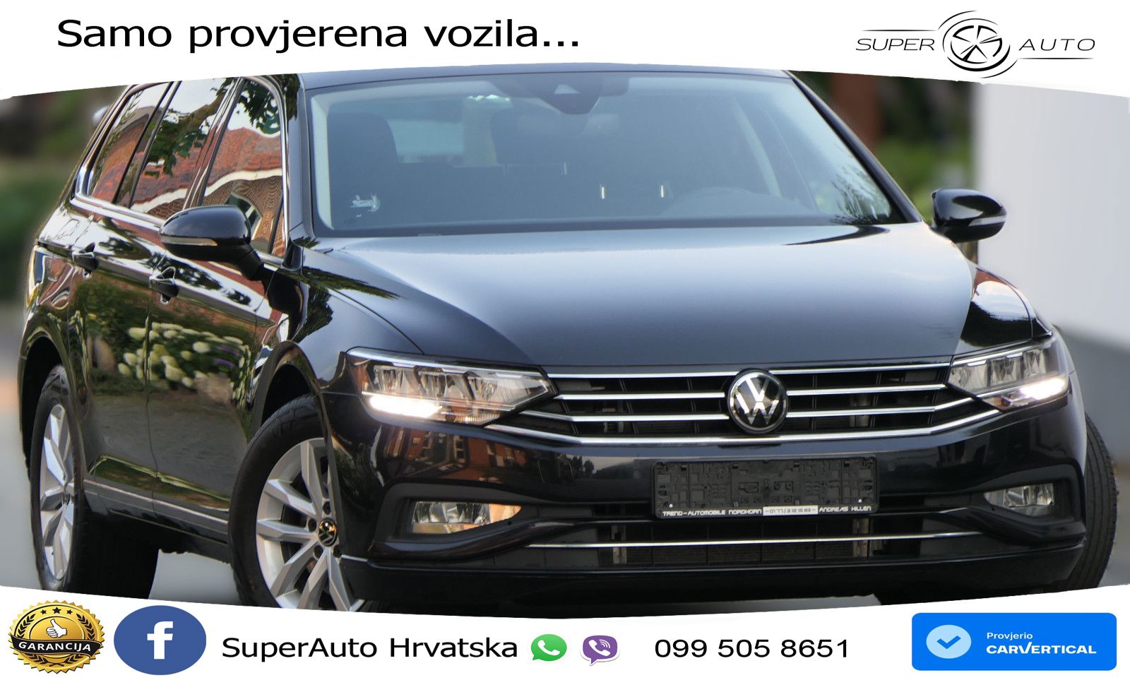 Volkswagen Passat Variant 2.0 TDI (150 KS) DSG Business LED+GR SJED+ACC