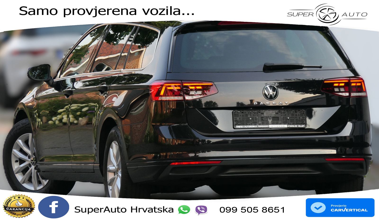 Volkswagen Passat Variant 2.0 TDI (150 KS) DSG Business LED+GR SJED+ACC