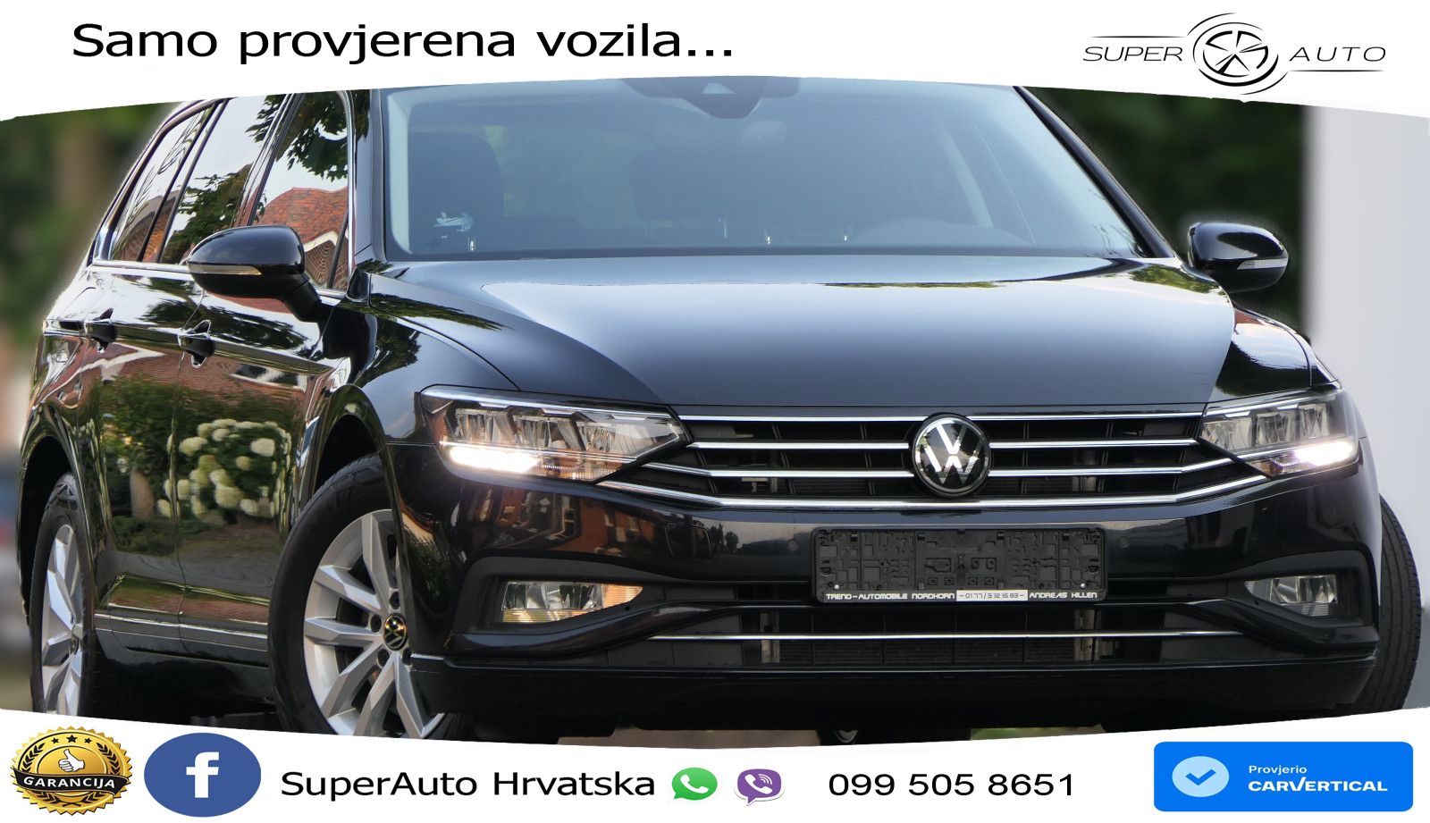 Volkswagen Passat Variant 2.0 TDI (150 KS) DSG Business LED+GR SJED+ACC