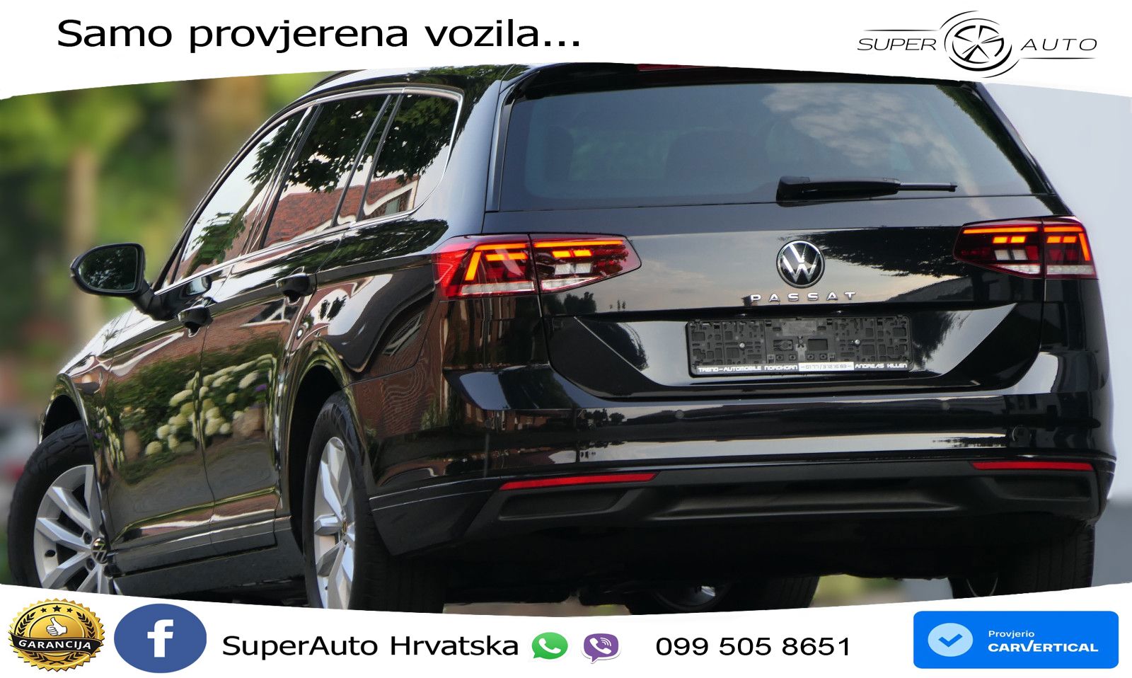 Volkswagen Passat Variant 2.0 TDI (150 KS) DSG Business LED+GR SJED+ACC
