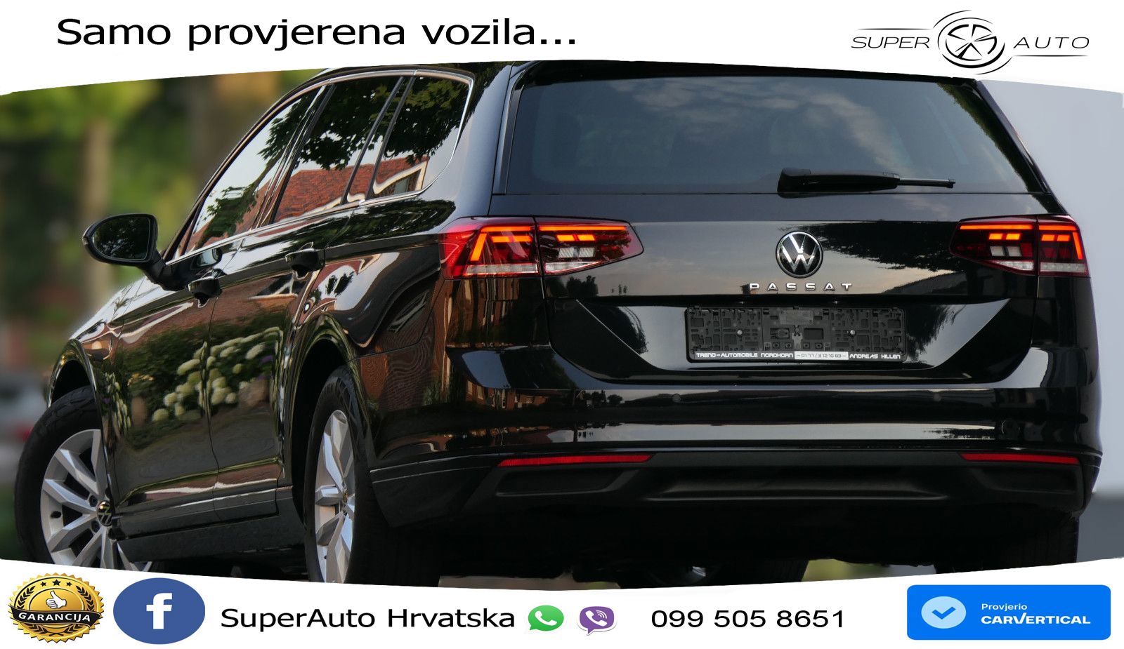 Volkswagen Passat Variant 2.0 TDI (150 KS) DSG Business LED+GR SJED+ACC
