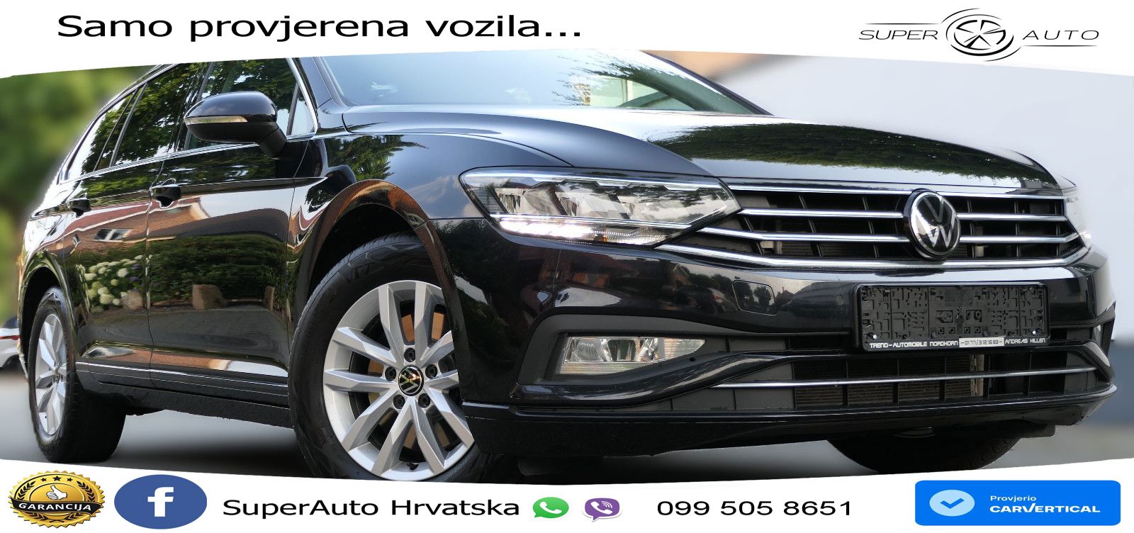 Volkswagen Passat Variant 2.0 TDI (150 KS) DSG Business LED+GR SJED+ACC