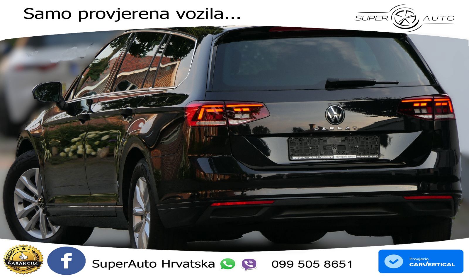 Volkswagen Passat Variant 2.0 TDI (150 KS) DSG Business LED+GR SJED+ACC