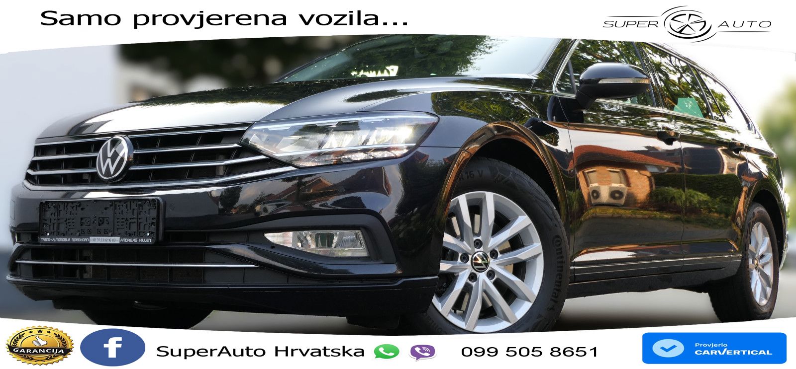 Volkswagen Passat Variant 2.0 TDI (150 KS) DSG Business LED+GR SJED+ACC