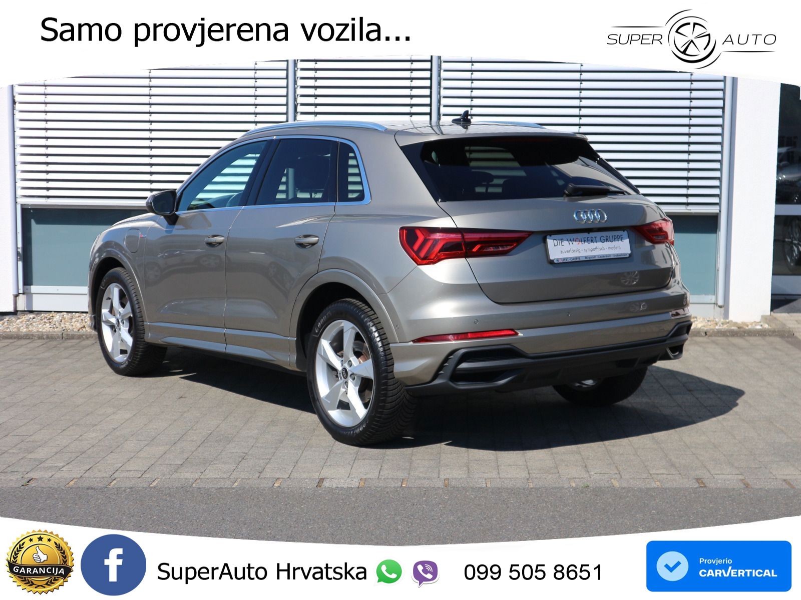 Audi Q3 45 TFSIe (245 KS) S tronic S line LED+GR SJED+ACC