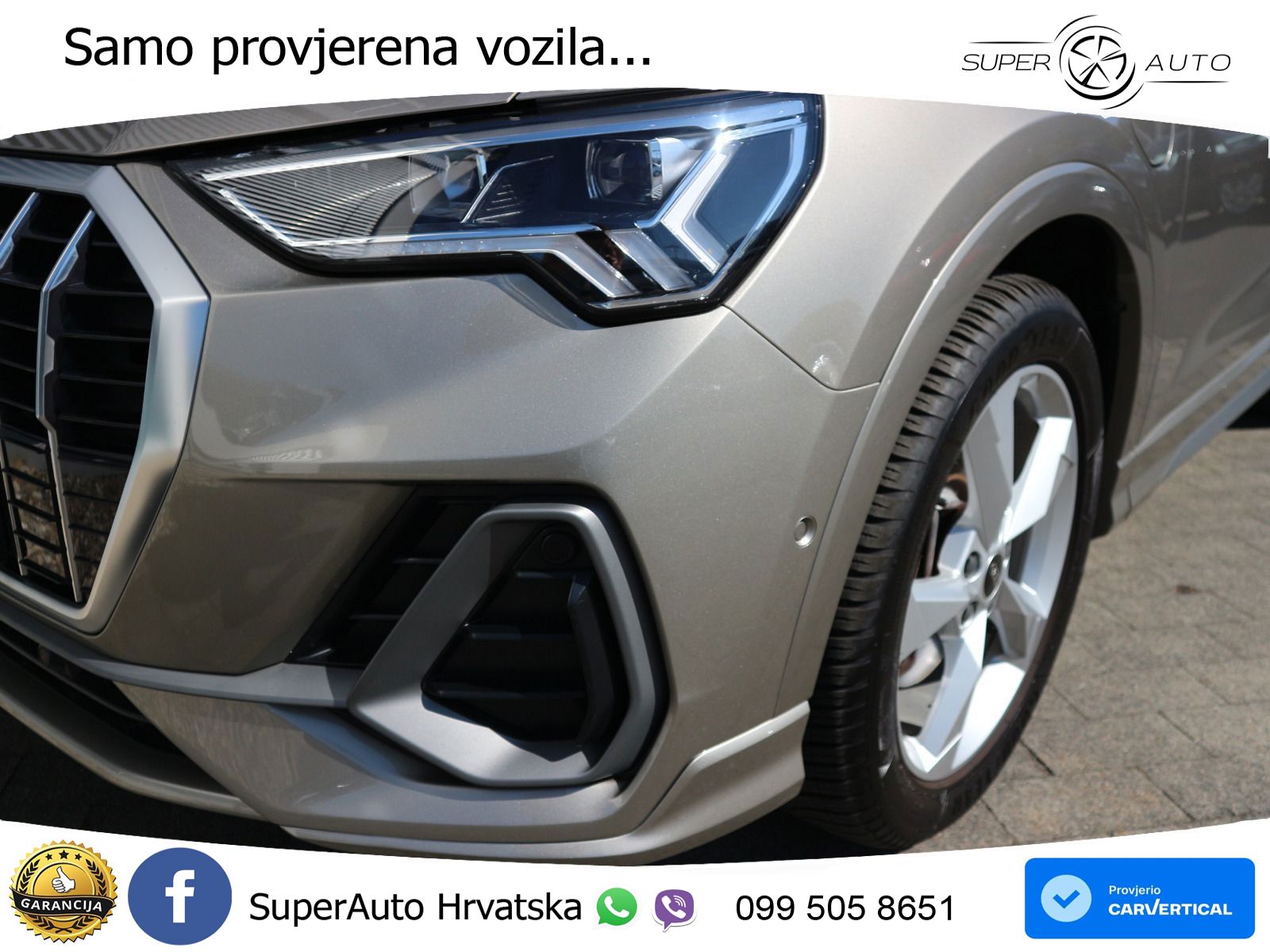Audi Q3 45 TFSIe (245 KS) S tronic S line LED+GR SJED+ACC