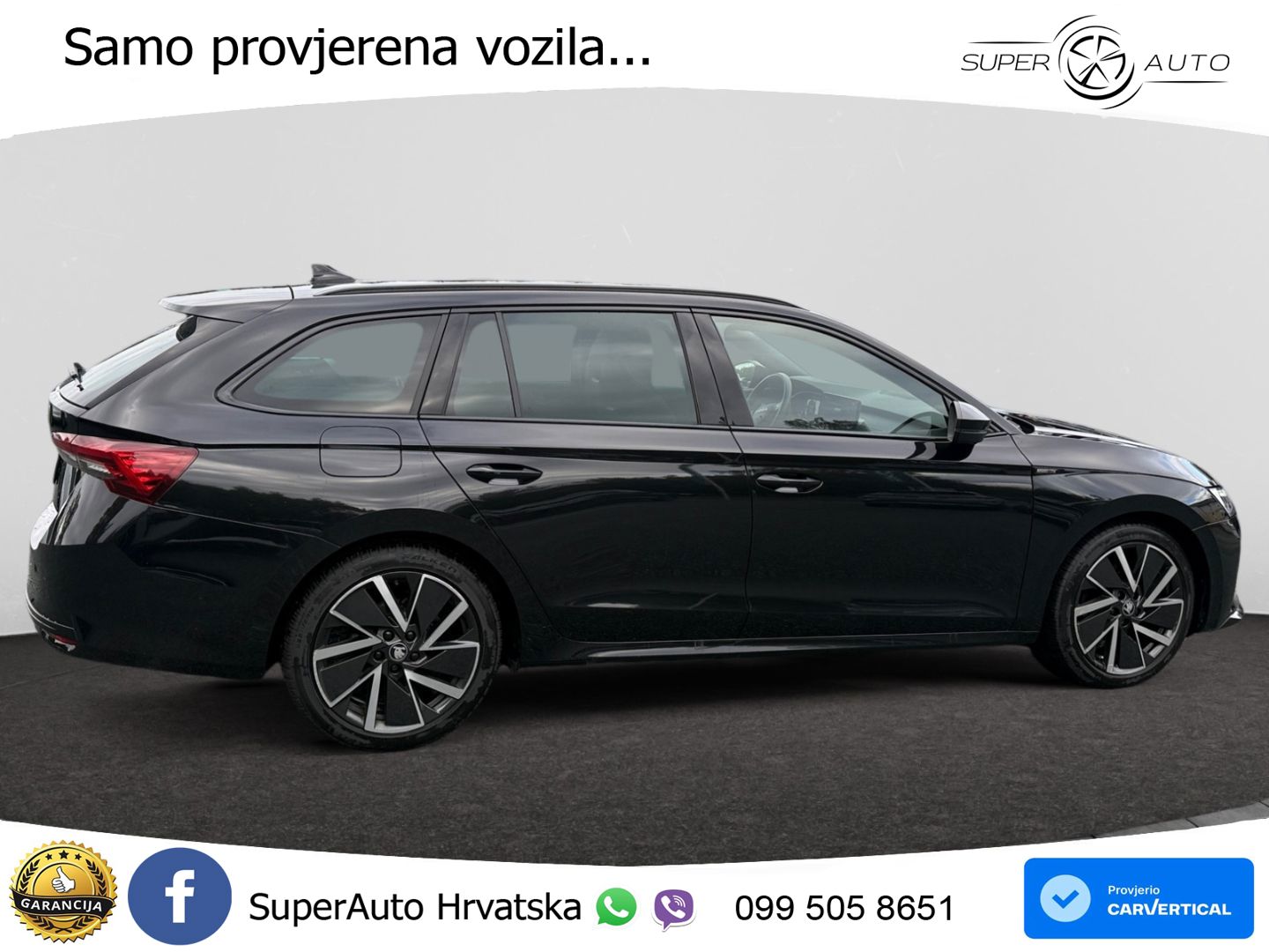 Škoda Octavia Combi 2.0 TDI (150 KS) DSG SportLine LED+GR SJED+ACC