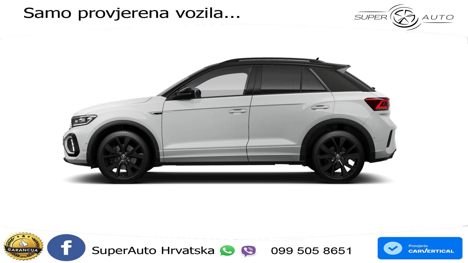 Volkswagen T-Roc 1.5 TSI (150 KS) DSG R-Line LED+GR SJED+ACC