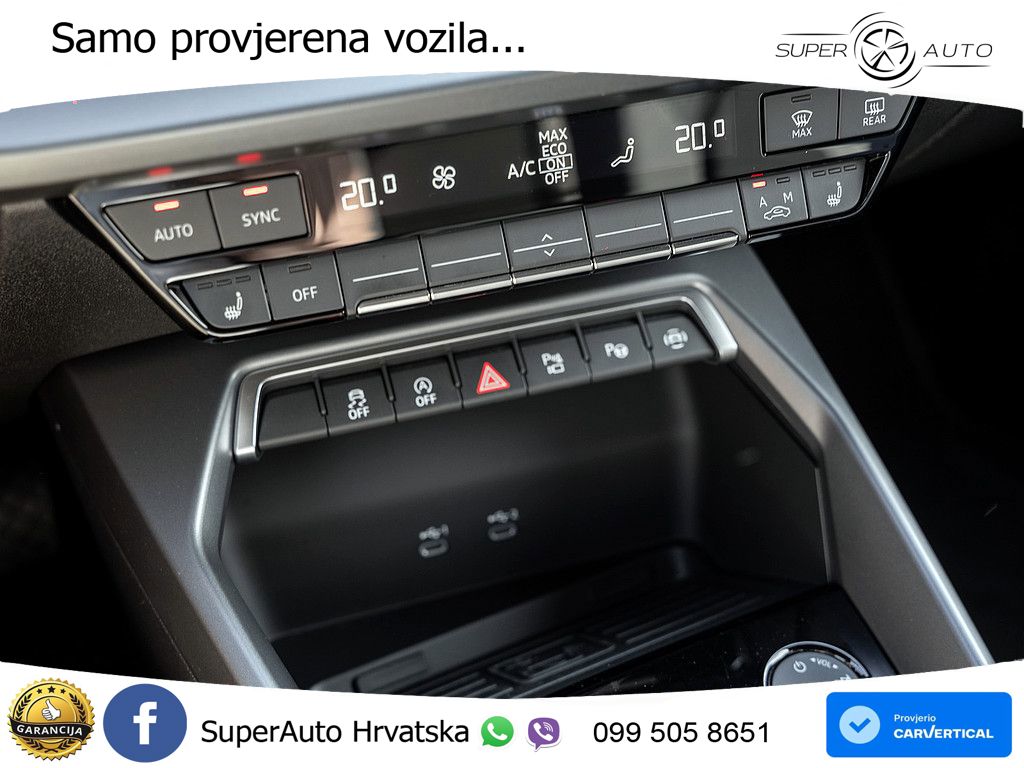 Audi A3 Sportback 30 TFSI (116 KS) Mild Hybrid S tronic LED+GR SJED+ACC