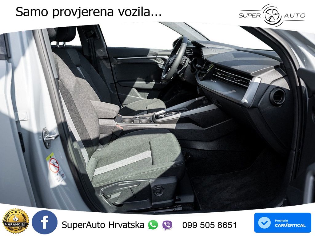 Audi A3 Sportback 30 TFSI (116 KS) Mild Hybrid S tronic LED+GR SJED+ACC