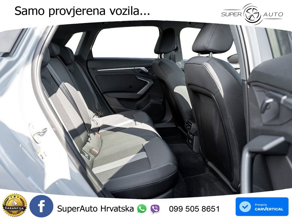 Audi A3 Sportback 30 TFSI (116 KS) Mild Hybrid S tronic LED+GR SJED+ACC