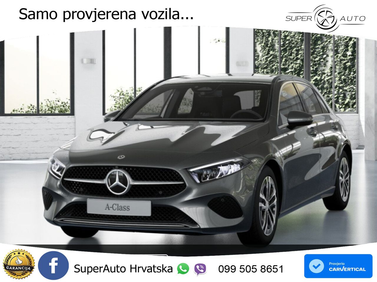 Mercedes-Benz A 180 7G-DCT LED+GR SJED+ACC