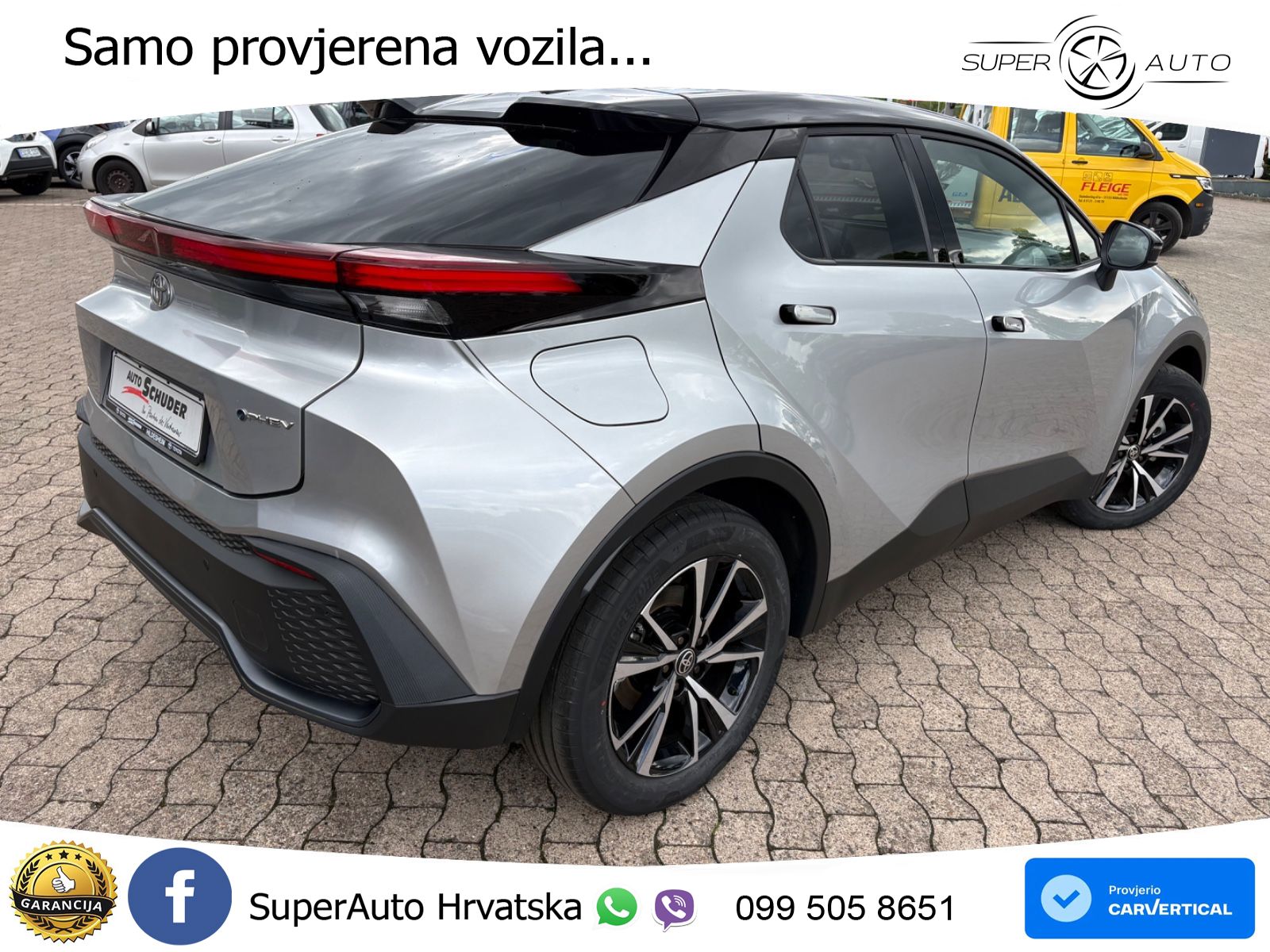Toyota C-HR 2.0 (223 KS) PHEV e-CVT Teamplayer LED+GR SJED+ACC