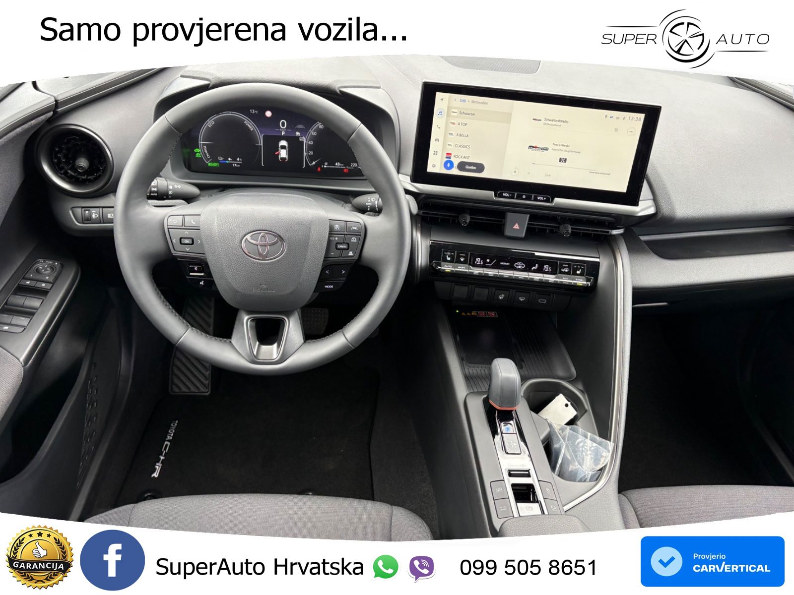 Toyota C-HR 2.0 (223 KS) PHEV e-CVT Teamplayer LED+GR SJED+ACC