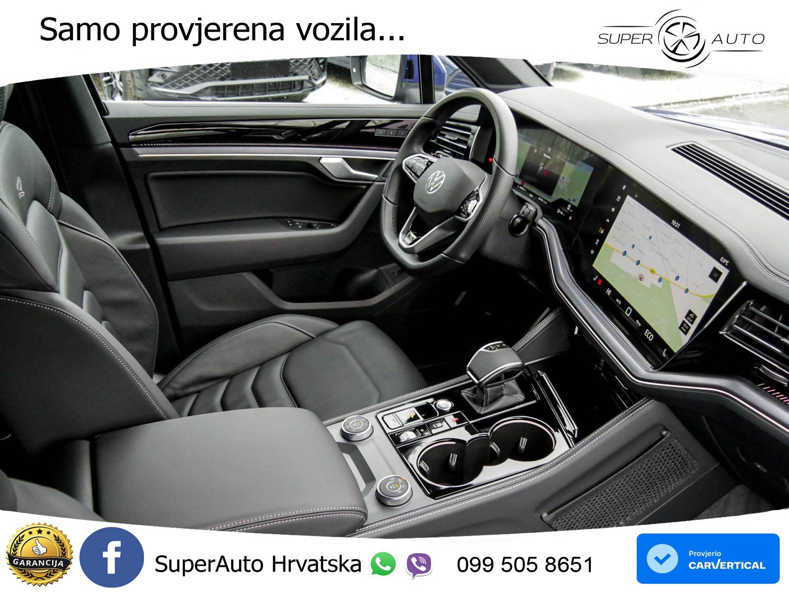 Volkswagen Touareg 3.0 V6 TDI (231 KS) 4MOTION Tiptronic ZRAČNI+ACC+4xGR SJED+KAM