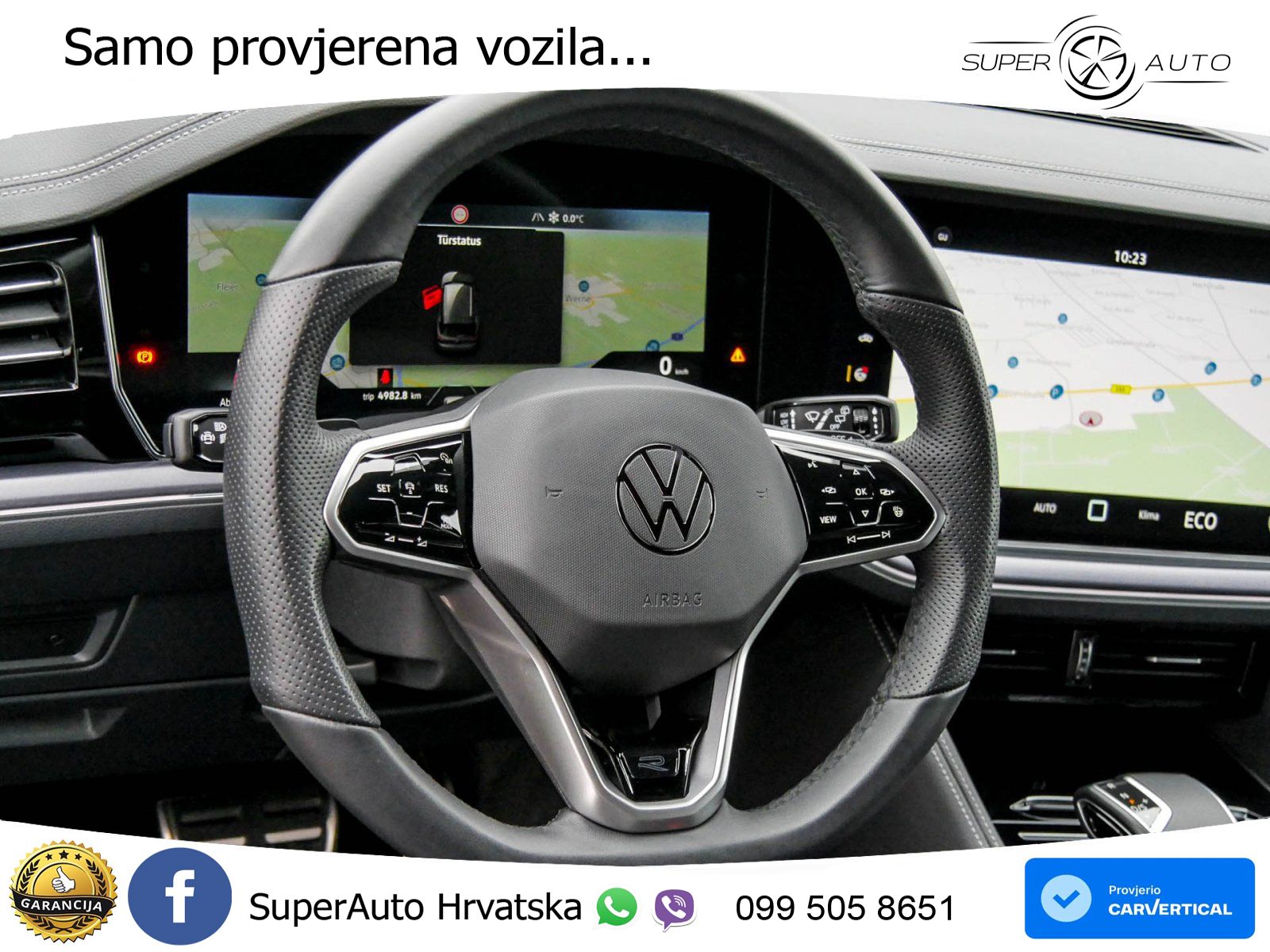 Volkswagen Touareg 3.0 V6 TDI (231 KS) 4MOTION Tiptronic ZRAČNI+ACC+4xGR SJED+KAM