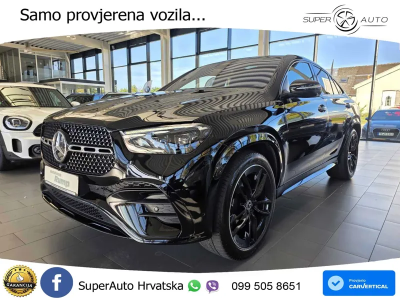 Mercedes GLE 450d (367 KS) EQ Boost 4MATIC 9G-TRONIC ACC+HEAD+4xGR SJED+360+PANO