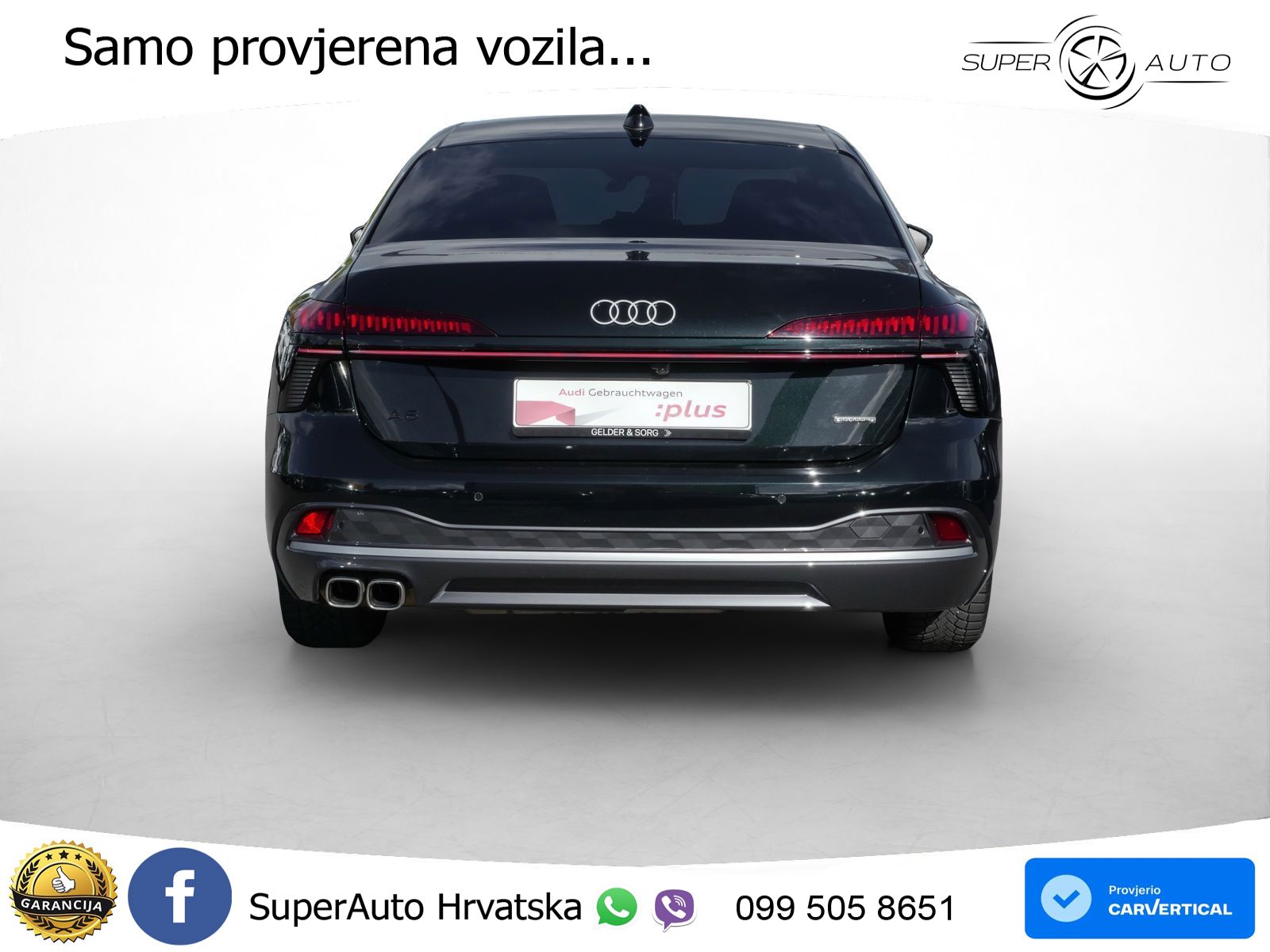 Audi A6 2.0 TDI (204 KS) quattro S tronic S line LED+GR SJED+ACC