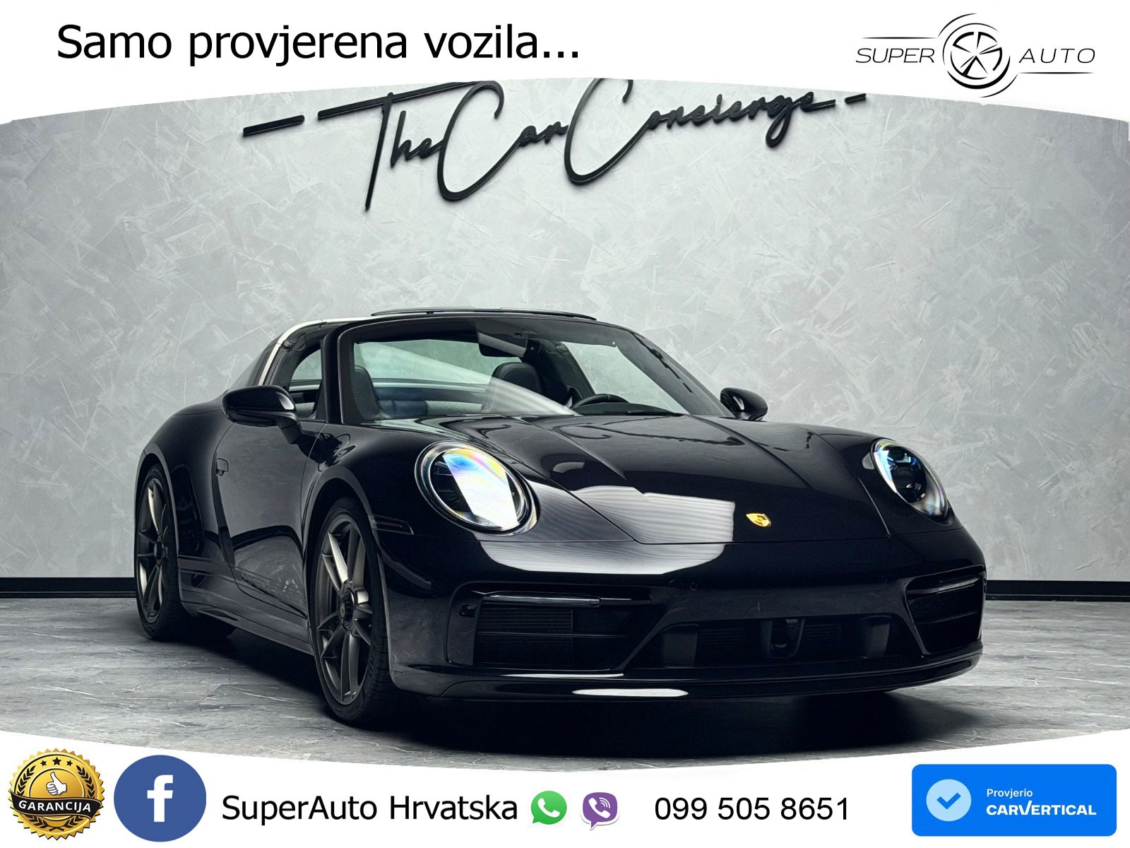 Porsche 911 Targa 4 GTS 3.0 (480 KS) PDK LED+GR SJED+ACC