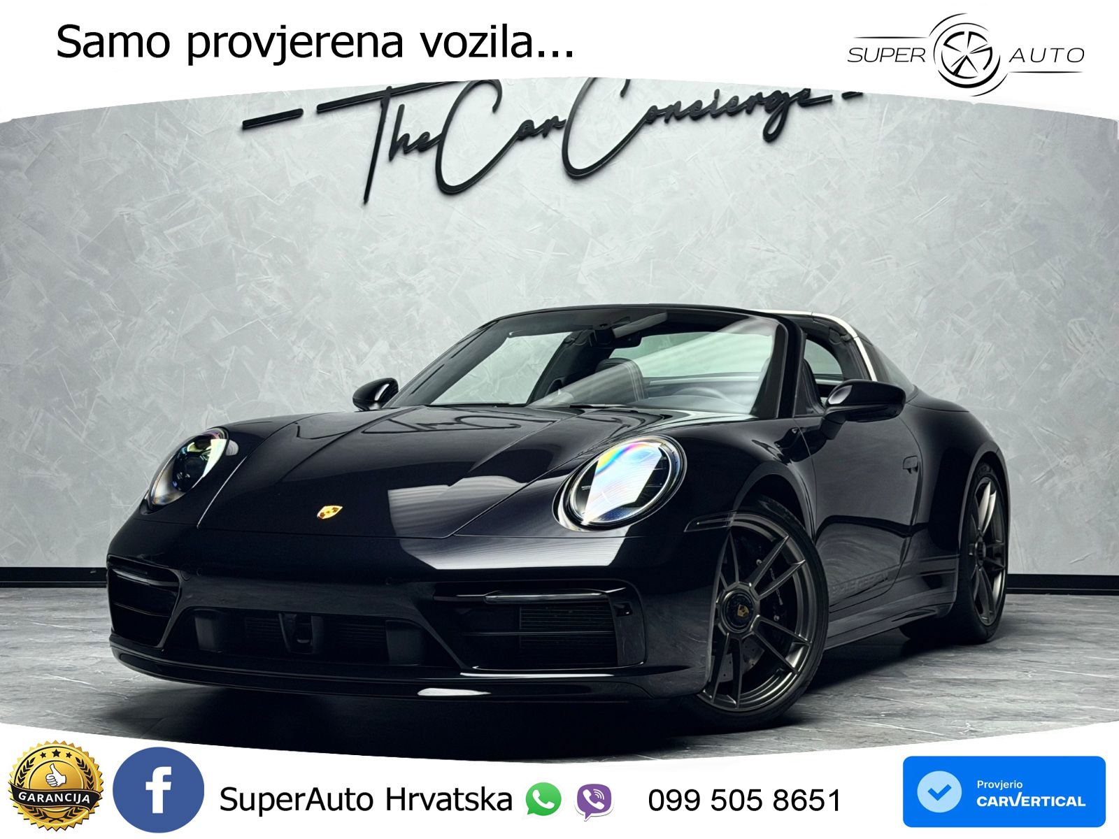 Porsche 911 Targa 4 GTS 3.0 (480 KS) PDK LED+GR SJED+ACC
