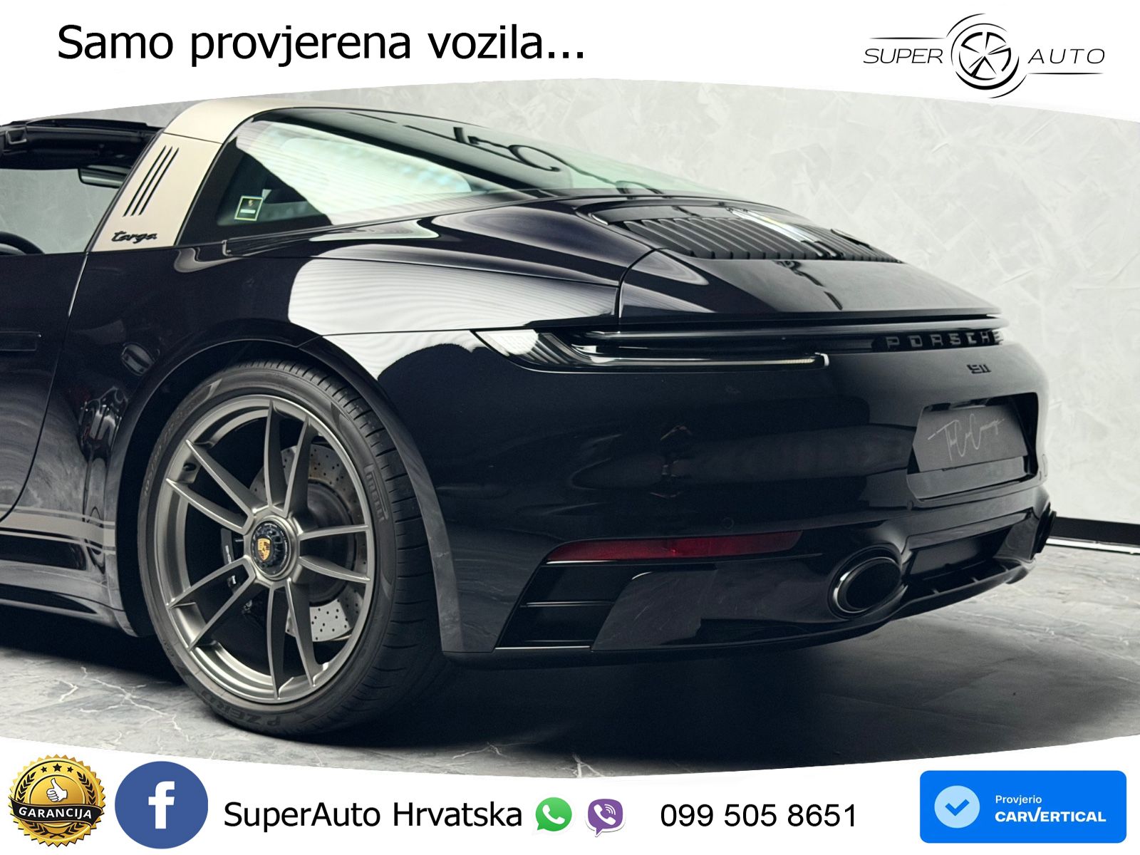 Porsche 911 Targa 4 GTS 3.0 (480 KS) PDK LED+GR SJED+ACC