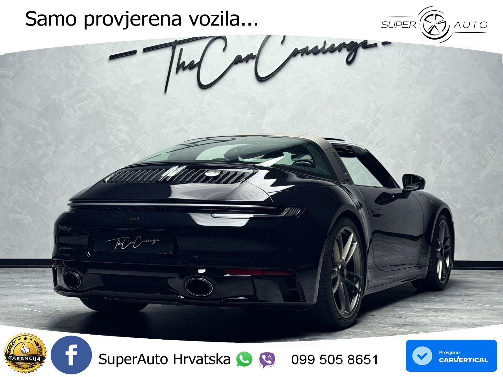 Porsche 911 Targa 4 GTS 3.0 (480 KS) PDK LED+GR SJED+ACC