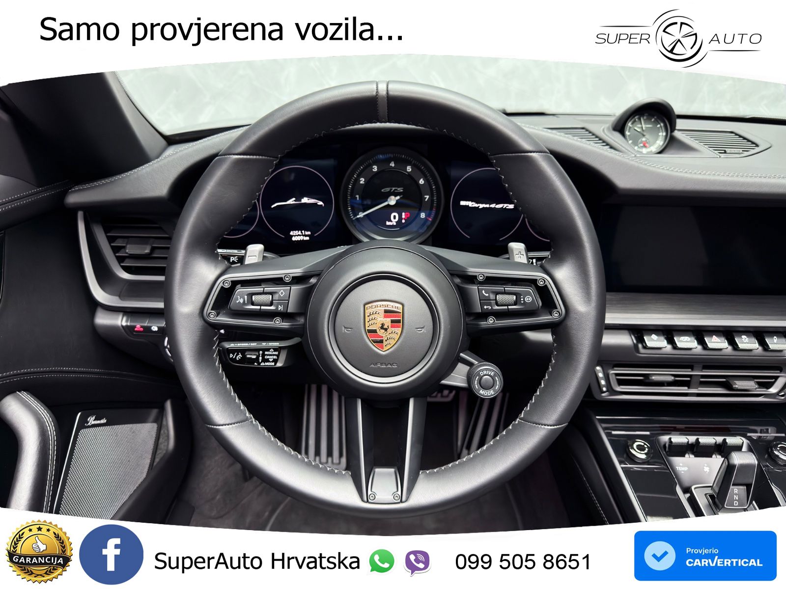 Porsche 911 Targa 4 GTS 3.0 (480 KS) PDK LED+GR SJED+ACC