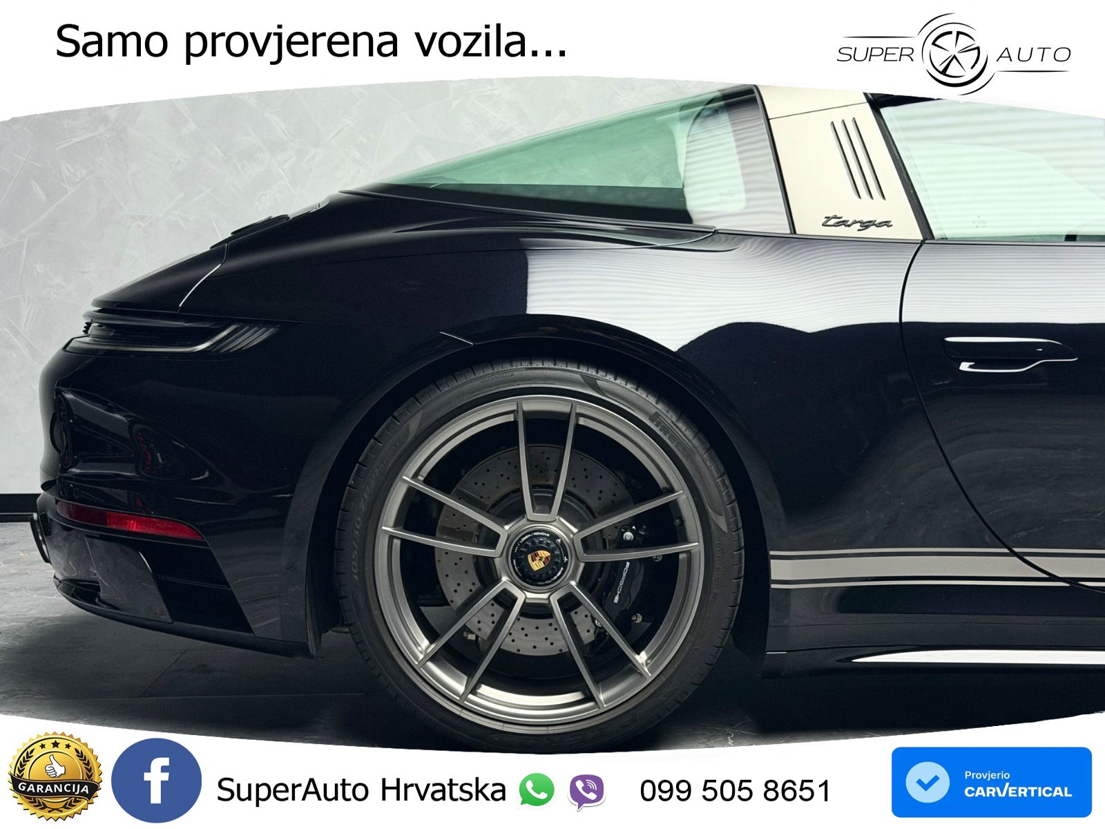 Porsche 911 Targa 4 GTS 3.0 (480 KS) PDK LED+GR SJED+ACC