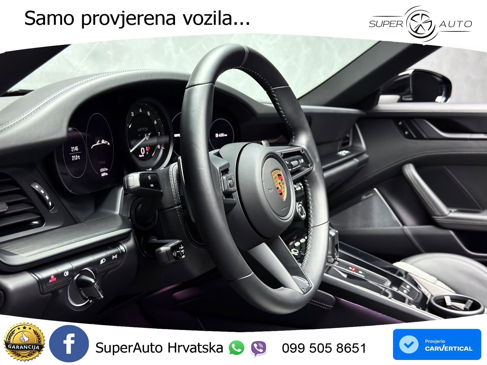 Porsche 911 Targa 4 GTS 3.0 (480 KS) PDK LED+GR SJED+ACC