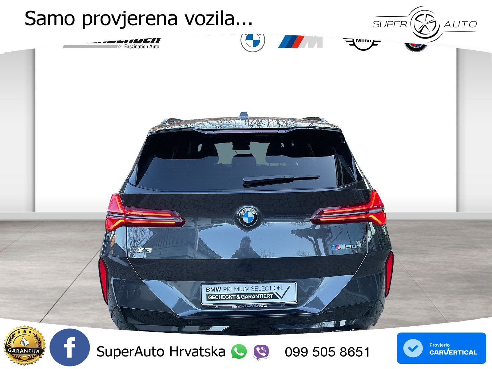 BMW X3 M50 xDrive Steptronic M Sport LED+GR SJED+ACC