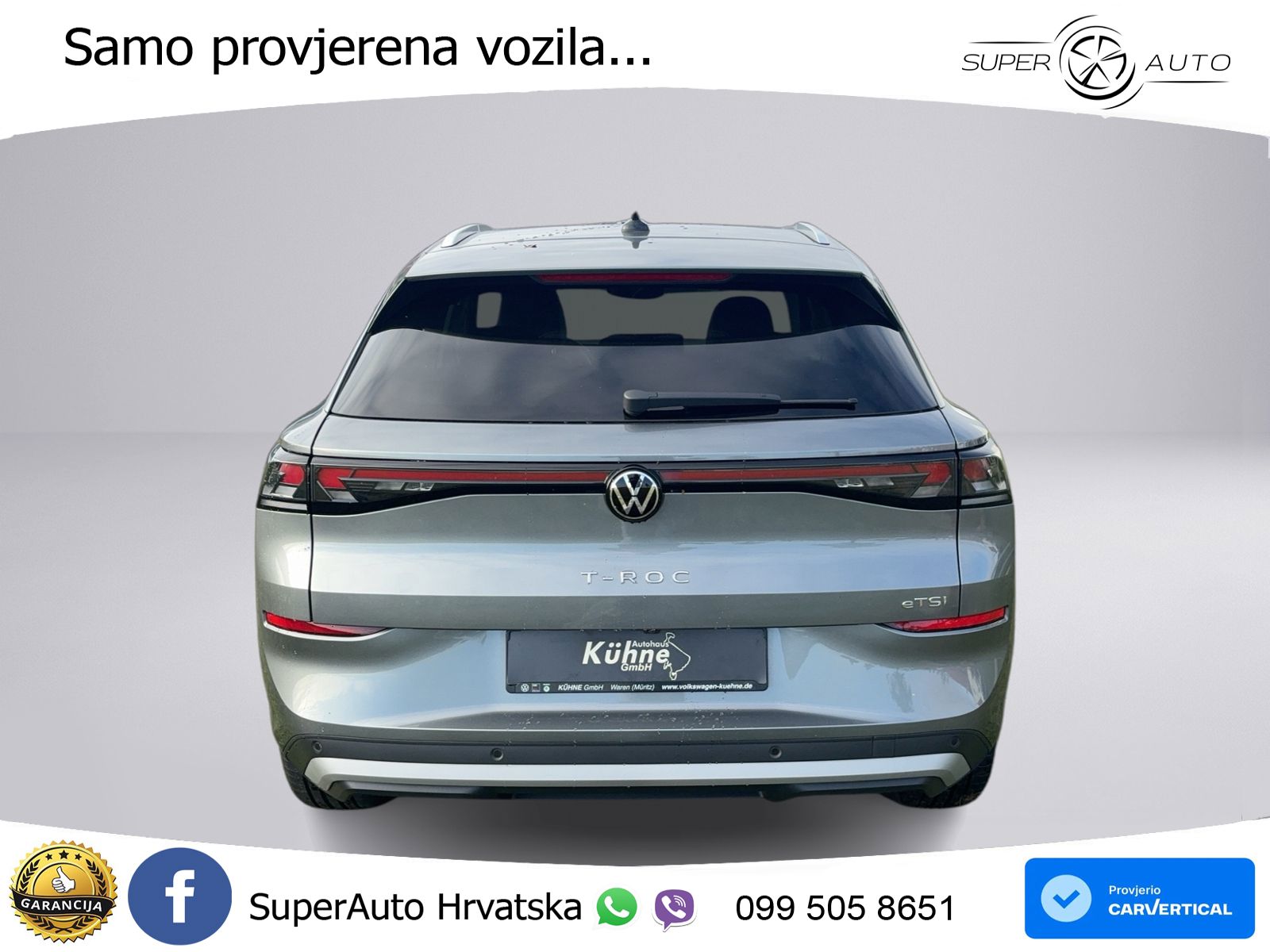Volkswagen T-Roc 1.5 eTSI (116 KS)  DSG LED+GR SJED+ACC