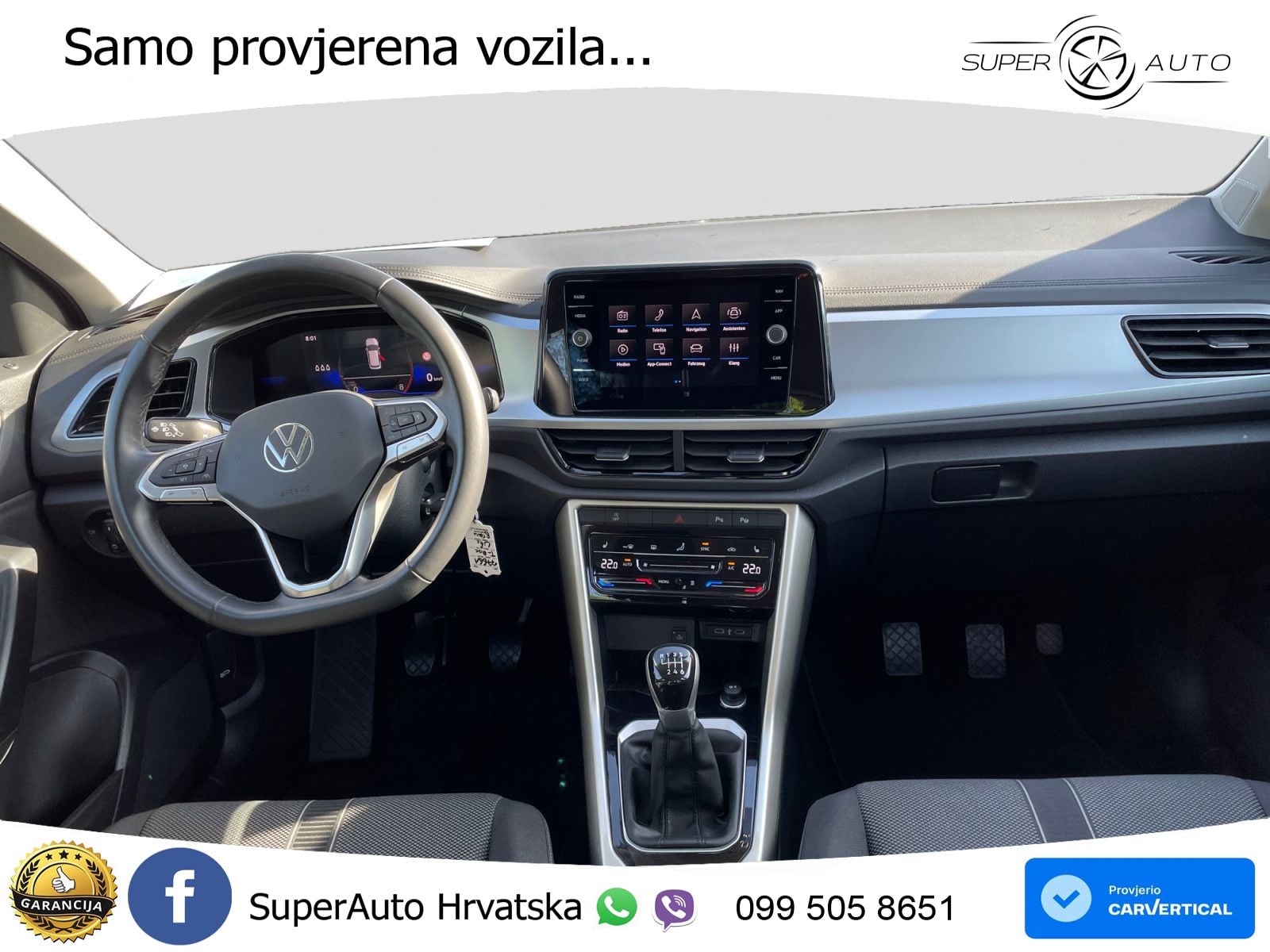 Volkswagen T-Roc 1.5 TSI (150 KS) LED+GR SJED+ACC