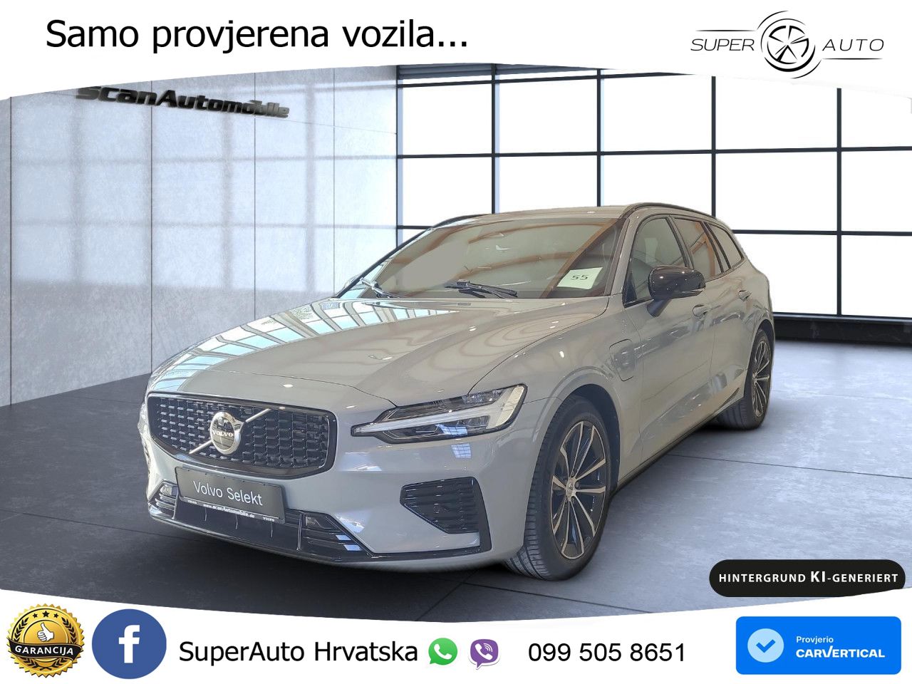 Volvo V60 2.0 T8 AWD Geartronic LED+GR SJED+ACC