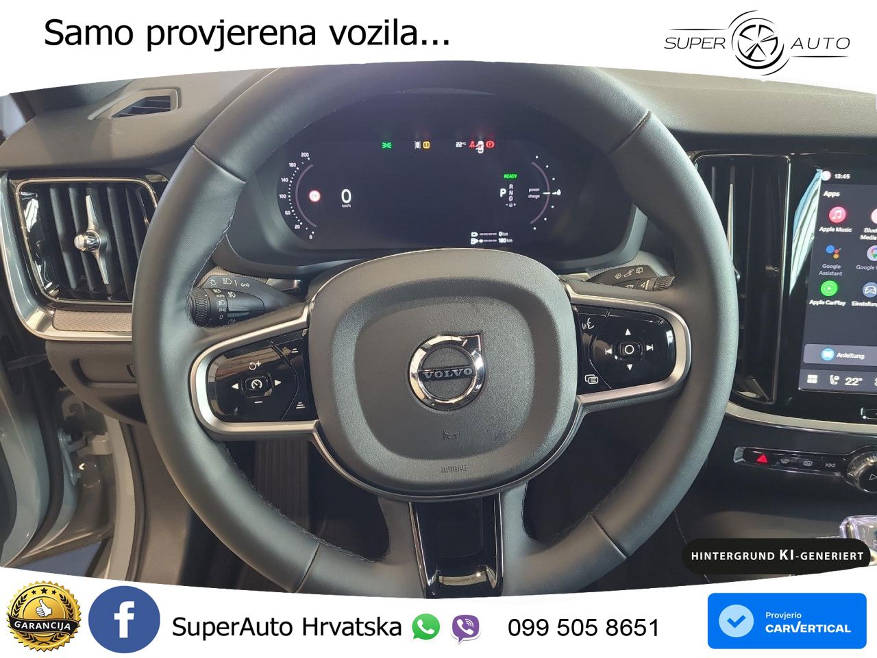Volvo V60 2.0 T8 AWD Geartronic LED+GR SJED+ACC