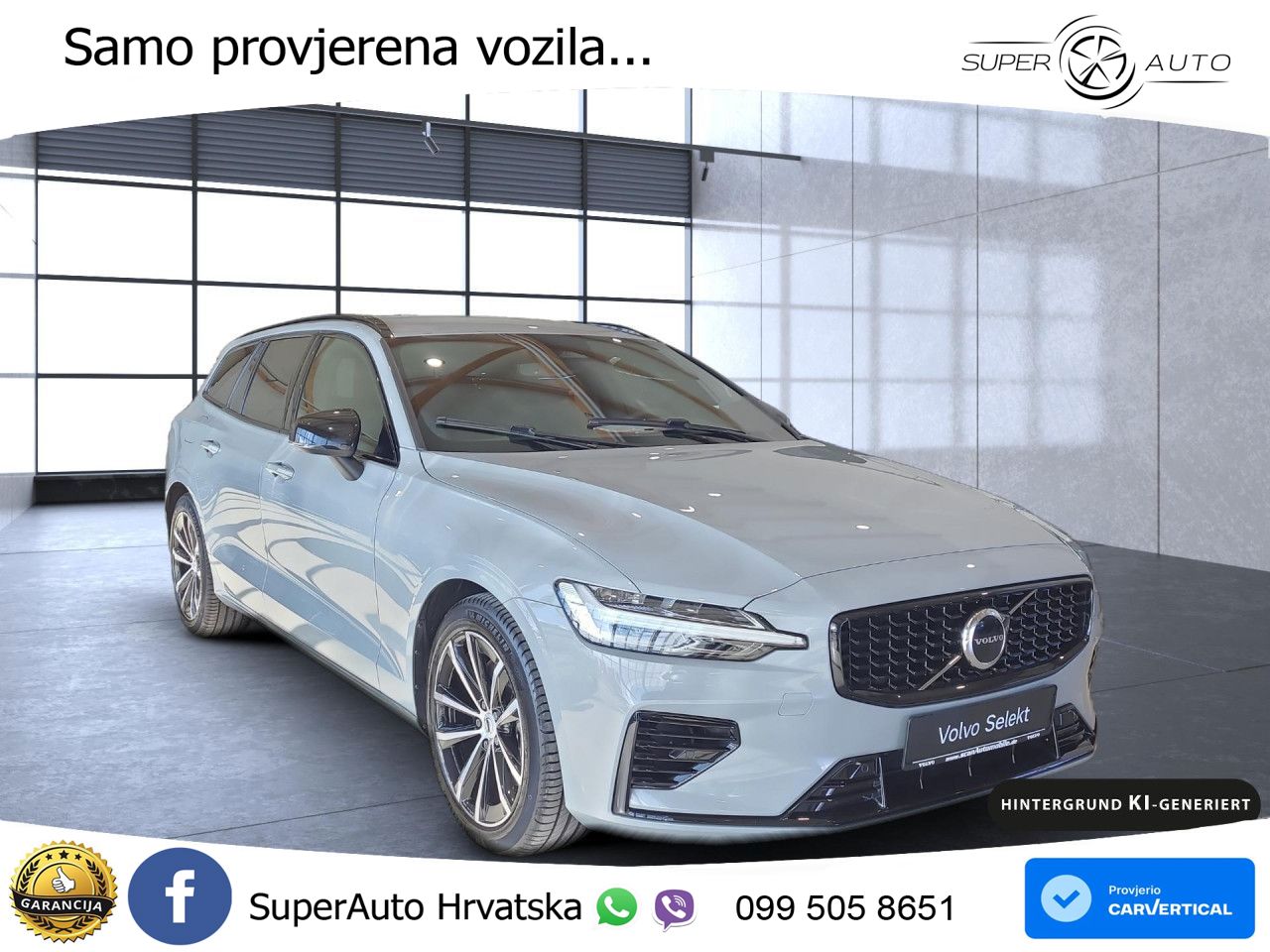 Volvo V60 2.0 T8 AWD Geartronic LED+GR SJED+ACC